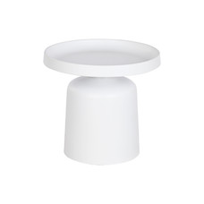 MESITA AUXILIAR METAL 50X50X47 4,00 BLANCO