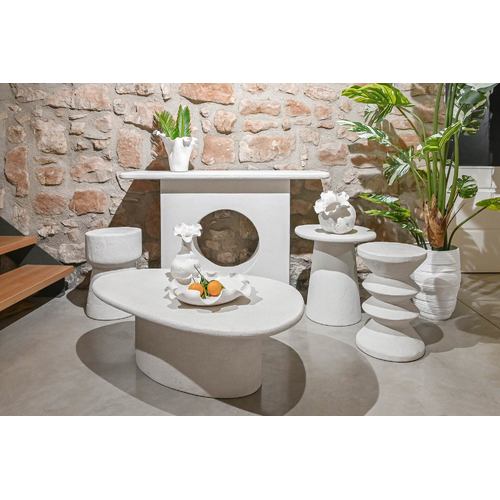 CONSOLA ABETO MDF 120X40X80 24,60 BLANCO