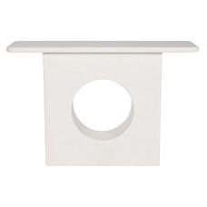 CONSOLA ABETO MDF 120X40X80 24,60 BLANCO