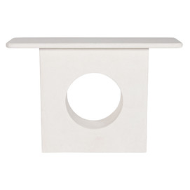 CONSOLA ABETO MDF 120X40X80 24,60 BLANCO