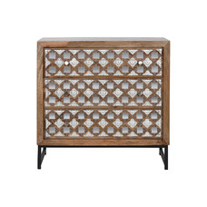 COMODA MANGO ESPEJO 80X38X80 NATURAL