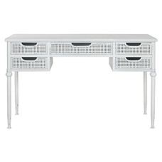 ESCRITORIO METAL 122X50X76 BLANCO