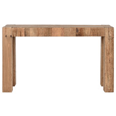 CONSOLA MADERA RECICLADA PINO 117X36X71 25,00