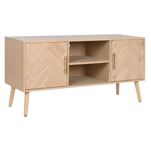 MUEBLE TV PAULOWNIA MDF 120X40X60 NATURAL