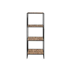 ESTANTERIA METAL FIBRA 35X35X98 NEGRO