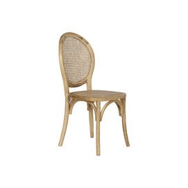 SILLA OLMO RATAN 45X42X94 MARRON CLARO