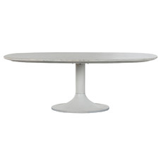 MESA CENTRO METAL MARMOL 120X70X39 62,50 BLANCO