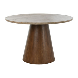 MESA COMEDOR MANGO MARMOL 120X120X79 59,80