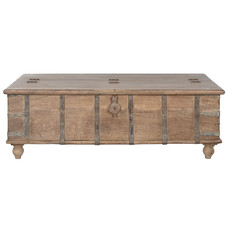 MESA CENTRO TECA 158X85X54 PIEZA UNICA SURTIDA