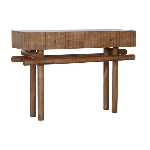 CONSOLA MANGO 110X30X76 NATURAL