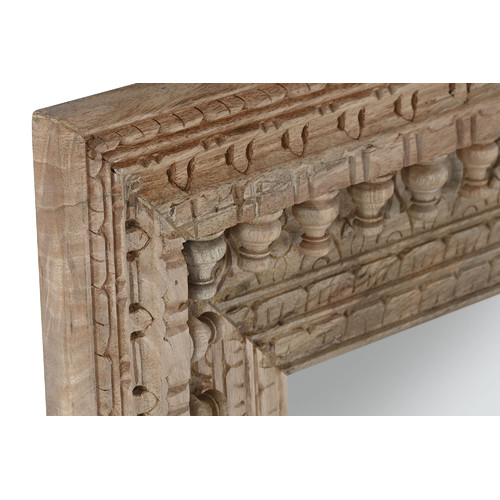 ESPEJO MANGO 90X4X150 TALLADO A MANO NATURAL