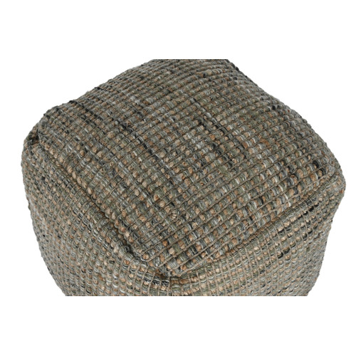 REPOSAPIES LANA ALGODON 45X45X45 TEJIDO A MANO