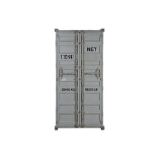 BOTELLERO METAL MDF 76,5X41X157,5 CONTAINER GRIS