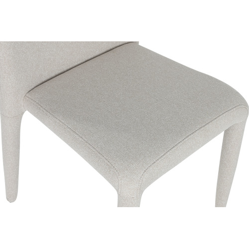 SILLA METAL POLIESTER 51X50X80 BEIGE