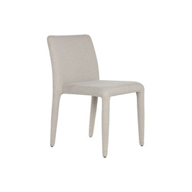 SILLA METAL POLIESTER 51X50X80 BEIGE