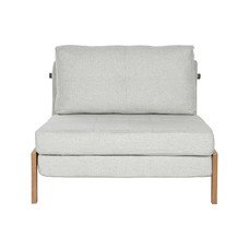 SOFA CAMA METAL POLIESTER 98X92X79 NATURAL