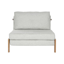 SOFA CAMA METAL POLIESTER 98X92X79 NATURAL