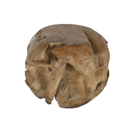 MESITA AUXILIAR TECA 50X50X40 42,00 TALLADO