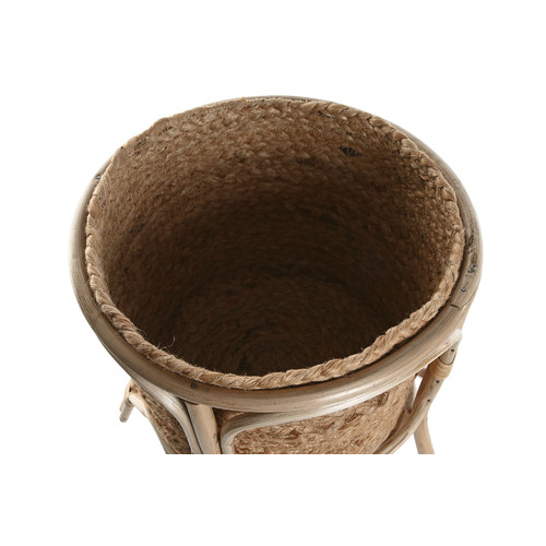 MACETERO SET 2 MIMBRE FIBRA 28X28X38 NATURAL