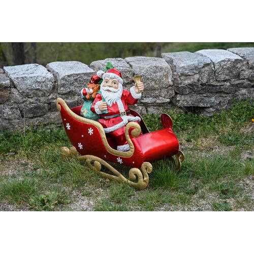 TRINEO LED METAL 64X26X60 PAPANOEL ROJO