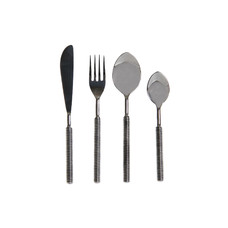 CUBERTERIA SET 16 INOX 4,5X2X21,5 PLATEADO