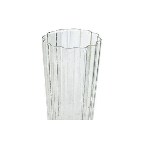 COPA SET 6 CRISTAL 6X6X23,7 230ML BURBUJAS VERDE