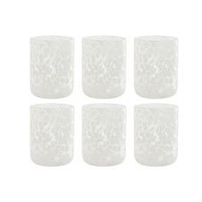 VASO SET 6 CRISTAL 8,3X8,3X10,5 320ML VINTAGE