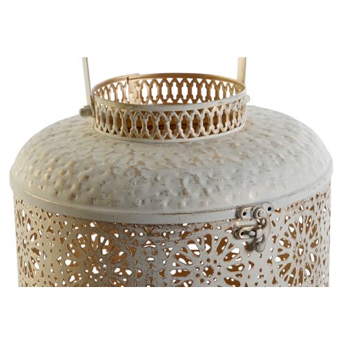 PORTAVELA SET 3 METAL 24X24X32 BLANCO