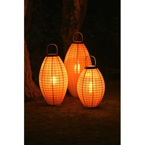 PORTAVELA MADERA LINO 40X40X70 CRUDO