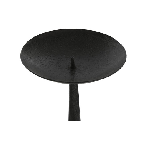 PORTAVELA SET 3 METAL 26X26X107 NEGRO