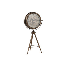 RELOJ PIE METAL CRISTAL 43X30X85 MOVIMIENTO DORADO