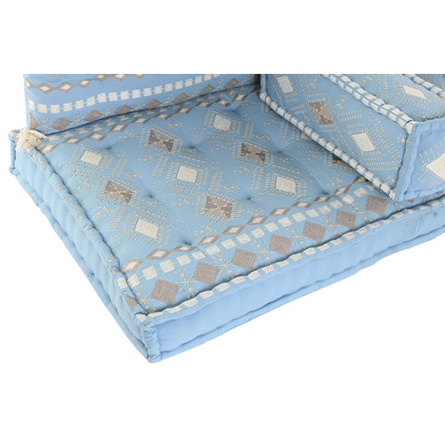 SILLON SET 4 ALGODON 150X74X14 BORDADO 4 SURT.