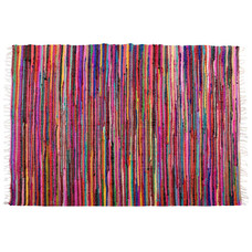 ALFOMBRA ALGODON 200X290X0,5 CHINDI MULTICOLOR