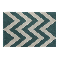 ALFOMBRA POLIESTER 60X90X2 1800 GSM ZIGZAG