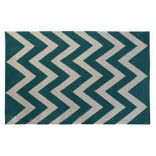 ALFOMBRA POLIESTER 120X180X2 1800 GSM ZIGZAG