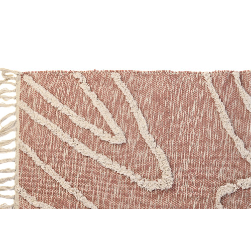 ALFOMBRA ALGODON 160X230X1 1300 GSM FLECOS BORDADO