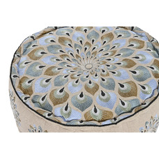 COJIN SUELO ALGODON 60X60X27 7500GR G AZUL