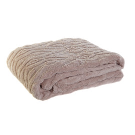 MANTA POLIESTER 150X200X1 250 GSM, ROMBOS ROSA