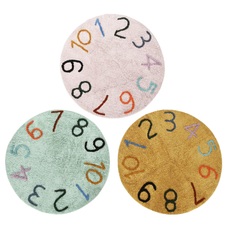 ALFOMBRA ALGODON 100X100X1,5 1300 GSM NUMEROS 3 SU