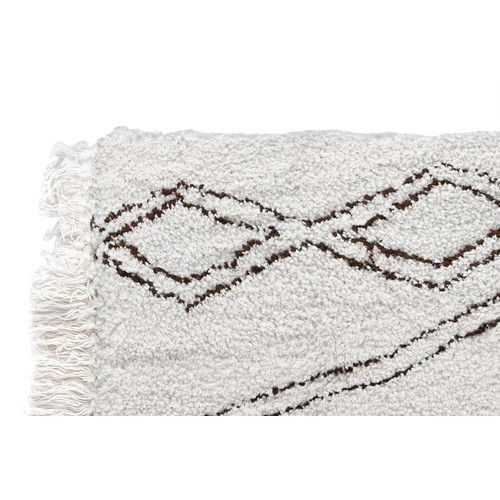 ALFOMBRA POLIESTER 175X100X3 1.200 GSM BEIGE