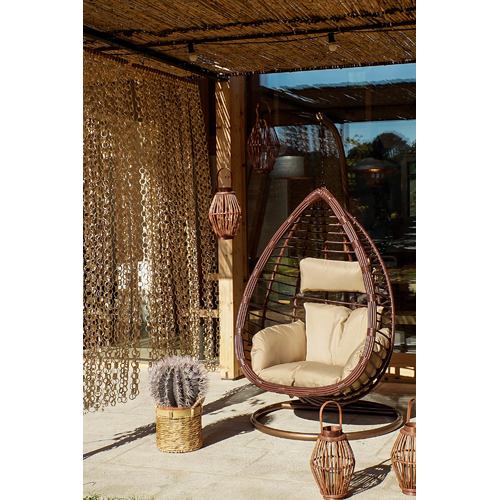 CORTINA FIBRA 90X5X205 NATURAL NATURAL