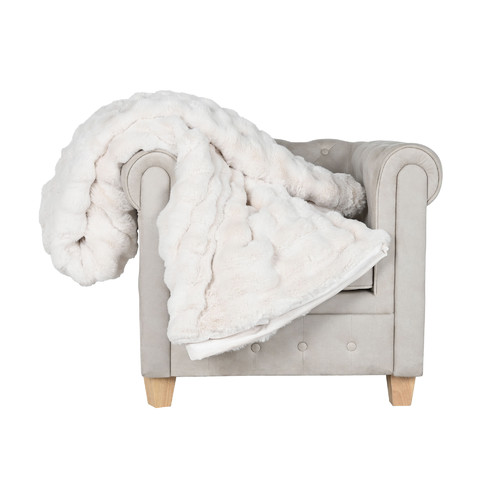 MANTA POLIESTER 220X240X1 850 GSM CAMA CRUDO