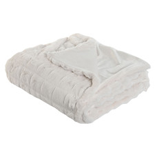 MANTA POLIESTER 220X240X1 800 GSM CAMA CRUDO