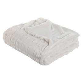 MANTA POLIESTER 220X240X1 800 GSM CAMA CRUDO