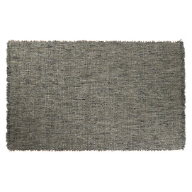 ALFOMBRA YUTE LANA 160X230 4500 GSM TURQUESA