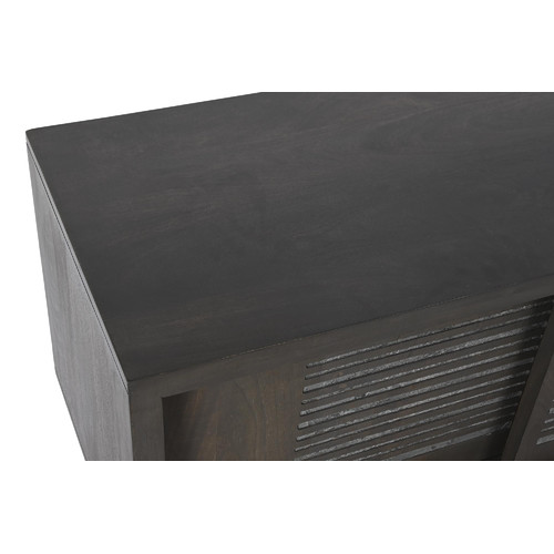 MUEBLE TV MANGO METAL 160X40X50 MARRON