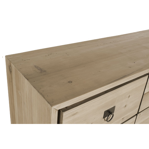 CONSOLA PINO 140X40X110 MARRON