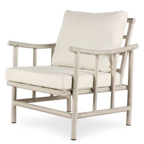 Aluminium outdoor armchair Eblui