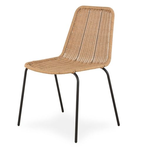 Outdoor dining chair Balliste natural