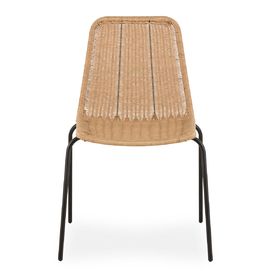 Outdoor dining chair Balliste natural